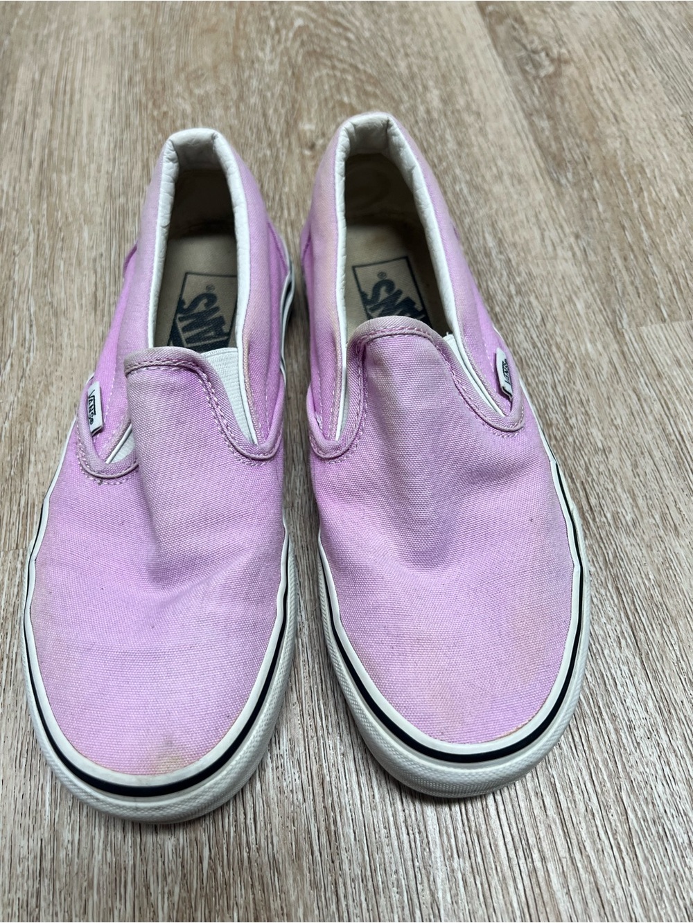 Vans women’s  Slip-On Canvas Sneakers - Lilac color